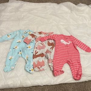 Set of 3 Carter’s Pajamas